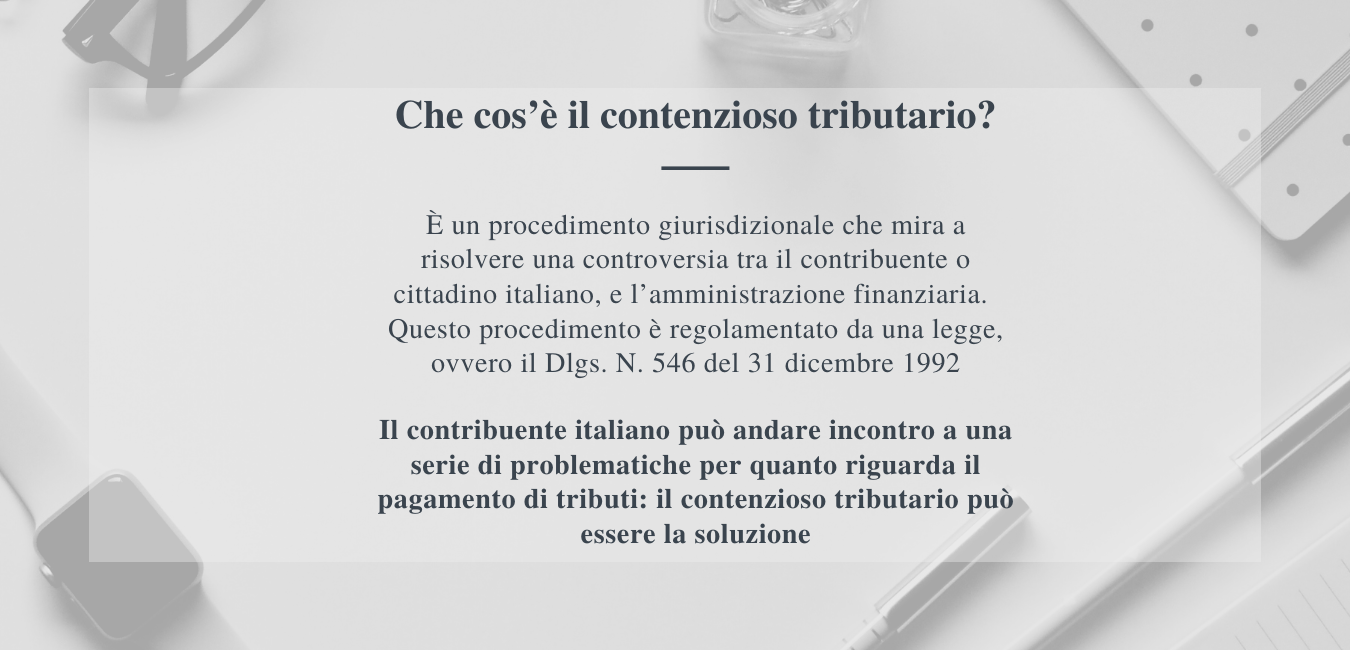 contenzioso tributario - studio lucci